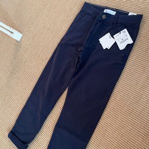 Zara navy boys chino